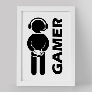 تابلو خندالو مدل گیمر GAMER کد 3892