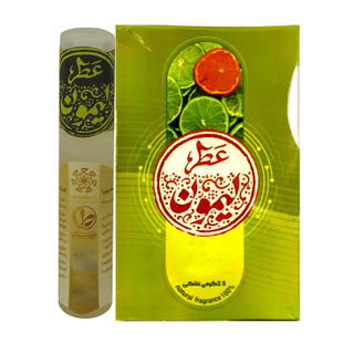 عطر جیبی طیبستان مدل لیمون حجم 2.5 میلی لیتر